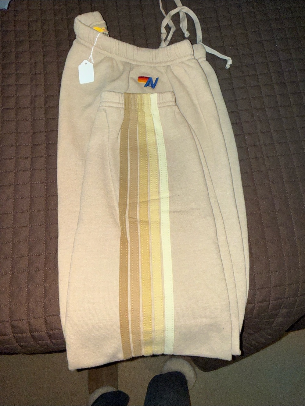 Aviator Nation 5 Stipe Sweatpants - Picture 4 of 5